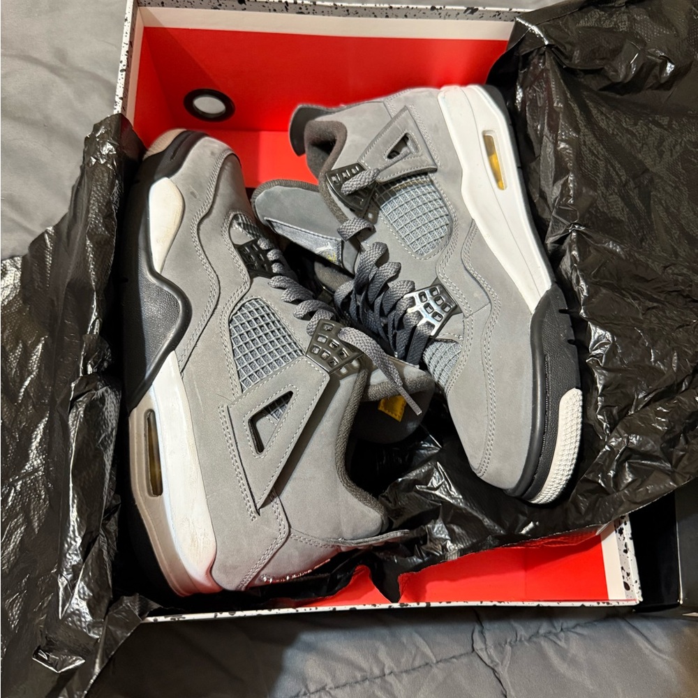 Jordan Gray High-Top Sneakers with Air Technology